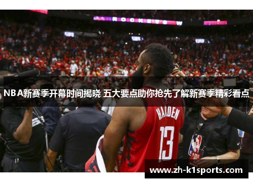 NBA新赛季开幕时间揭晓 五大要点助你抢先了解新赛季精彩看点